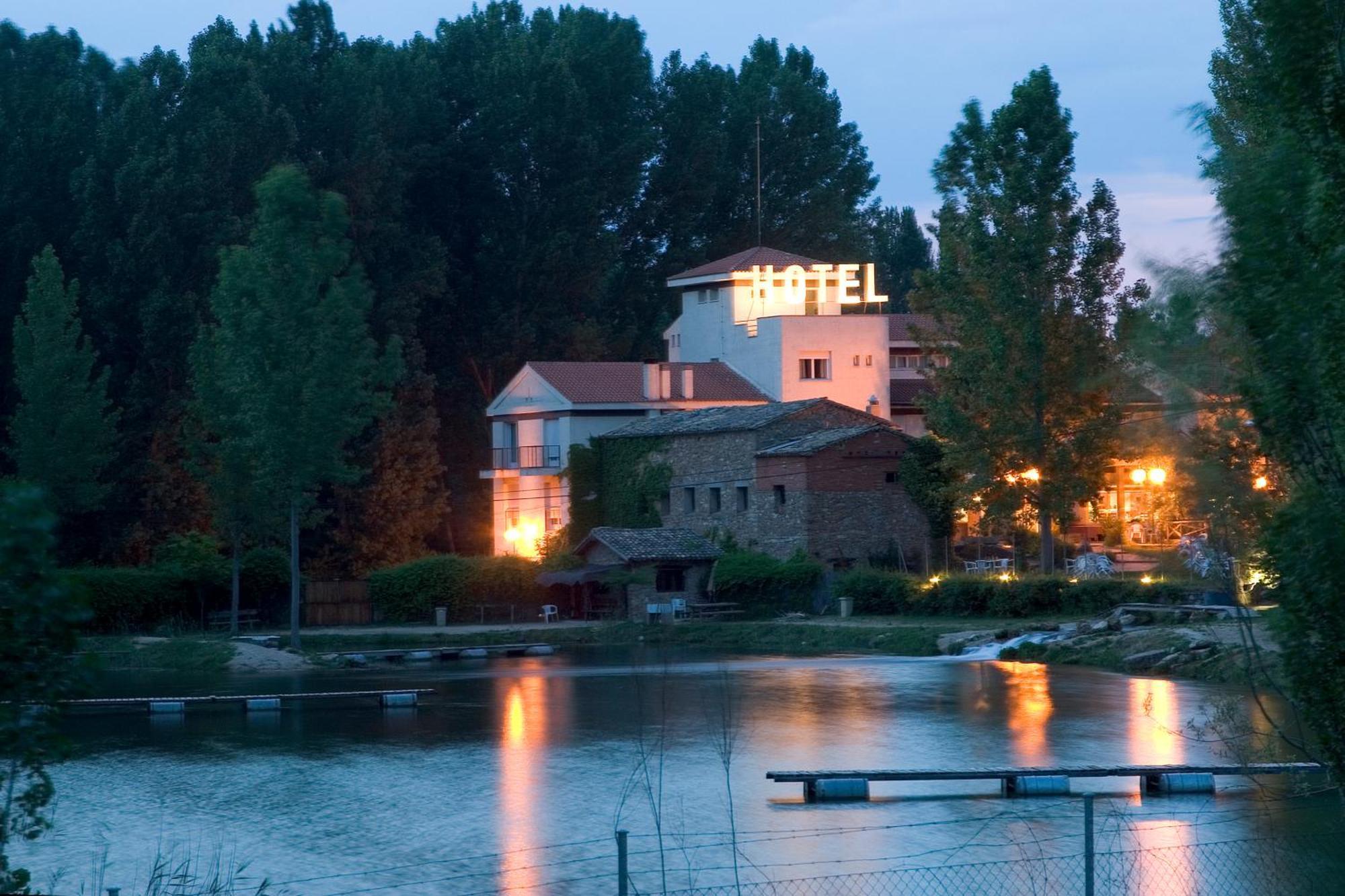 Hotel El Tablazo Villalba de la Sierra Bagian luar foto