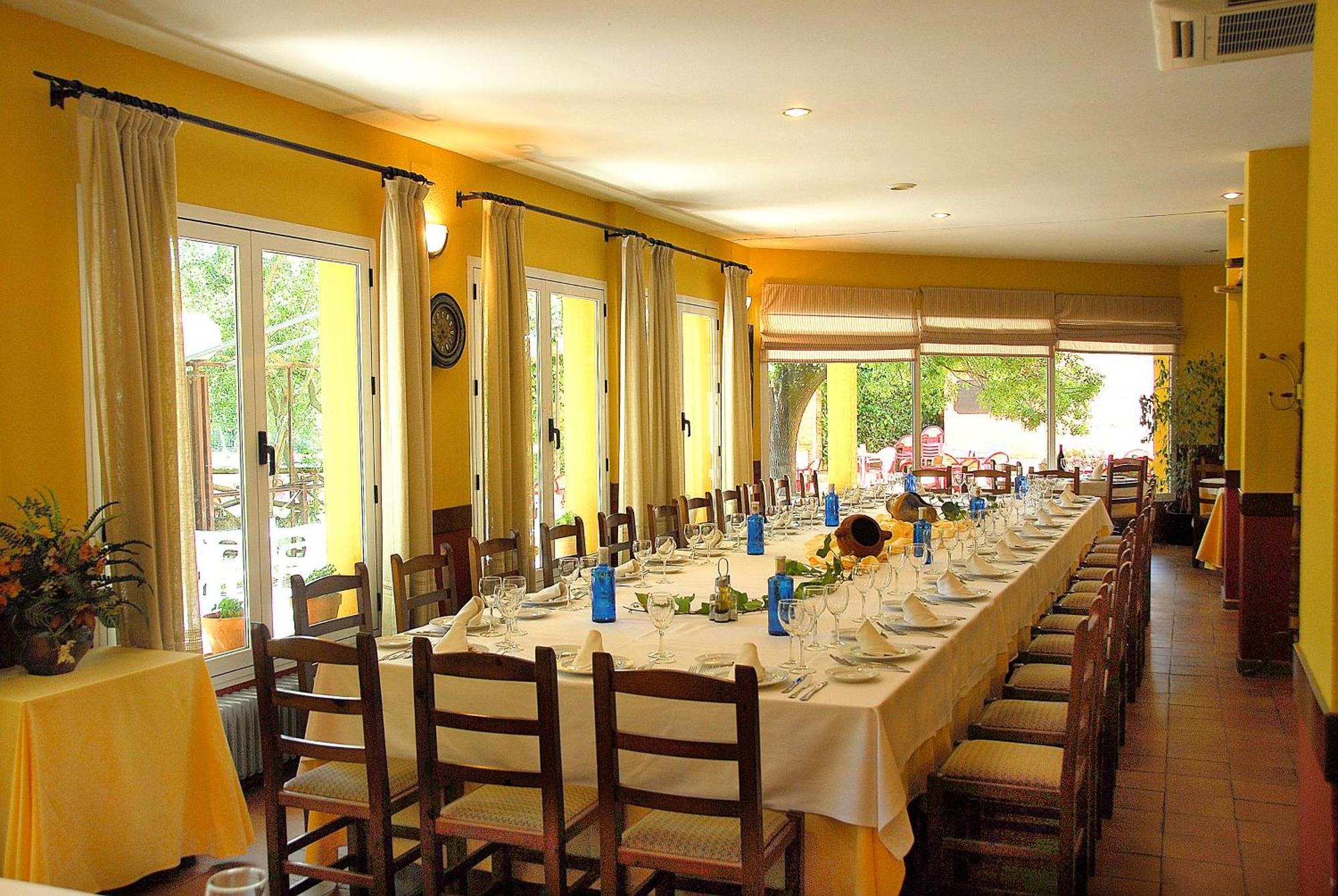 Hotel El Tablazo Villalba de la Sierra Bagian luar foto